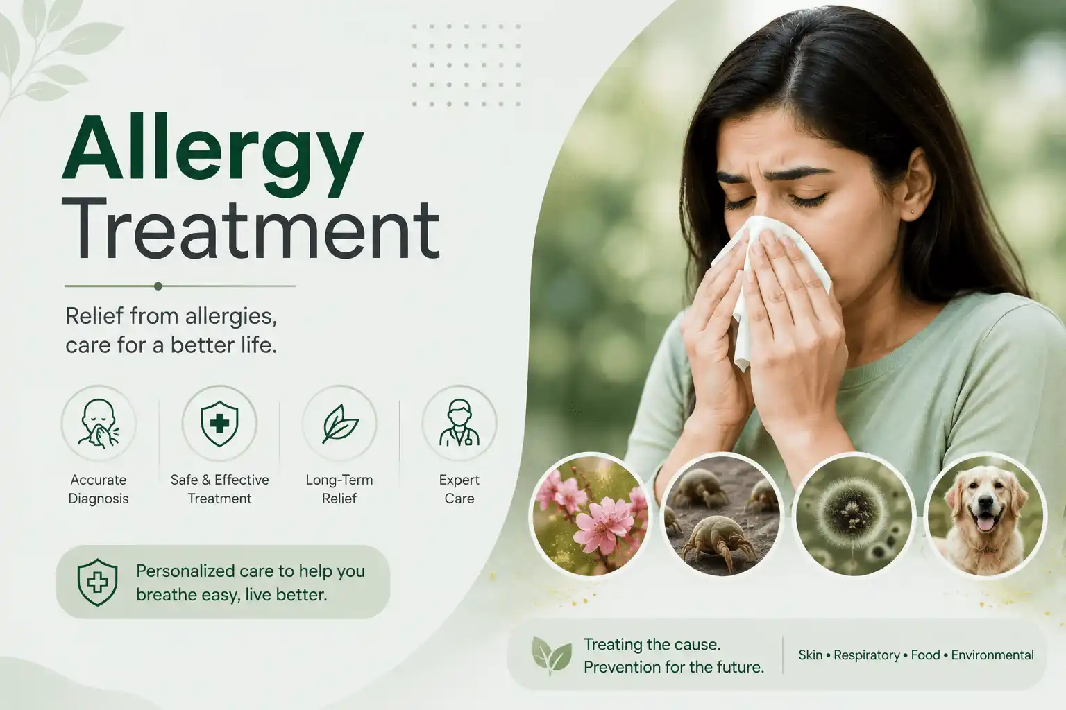 Dr. MP Gautam's Allergy & Skin Clinic & Research Centre reception and consultation area