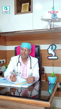 Dr. MP Gautam's Allergy & Skin Clinic & Research Centre reception and consultation area