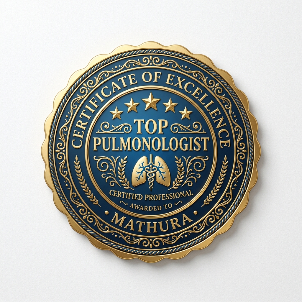 Certificate of Excellence Top Pulmonologist